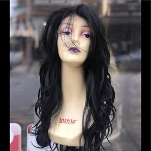 Full Lace Wig Fulllace Black wavy Wig Alopecia